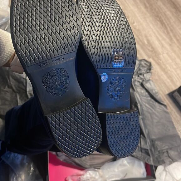 New Vince Camuto Jamirah Midnight Boots - Picture 4 of 5